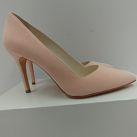 ALICE+OLIVIA Dina 95 Suede Pink Pump Size 8.5 M - Picture 5 of 8